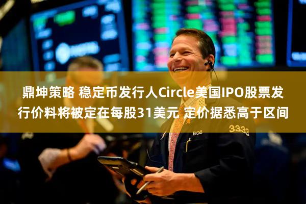 鼎坤策略 稳定币发行人Circle美国IPO股票发行价料将被定在每股31美元 定价据悉高于区间